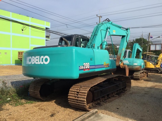 Kobelco SK200-6ES มาร์คซิกซุปเปอร์ YN10 นำเข้าเองจากญี่ปุ่นโดยตรง ใบแทรค70ซม