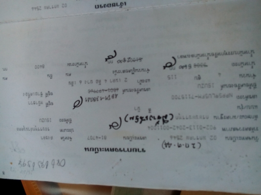 ทีมงานจากนครจองแล้วคับ รถ6ล้อีซูสุNPR59LU5FM.รุ่นเสี่ยสั่งลุย  (  รถห้างแท้) พร้อมใช้งาน..เล่มพร้อมโอน
