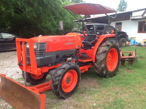 ขายรถไถ L45 เครื่องนิ่มๆแน่น อุปกรณ์ 2 ชิ้น เอกสารพร้อม