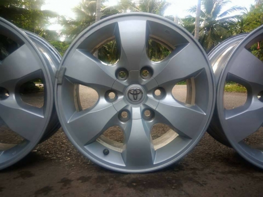 ขายล้อแม็ก Toyota Vigo สีบรอนซ์เดิมโรงงาน ขอบ 16 4 วง ราคา 4,800 บาท
