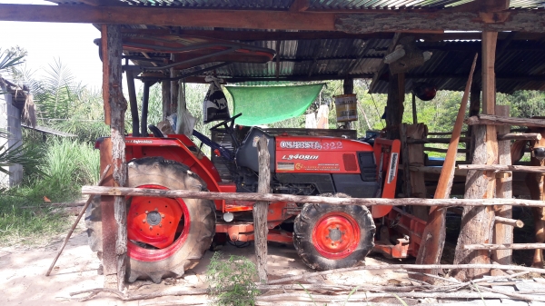 คูโบต้า L-3408DI พร้อมผาน,โรตารี่,พ่วงลาก ราคา230,000บาท