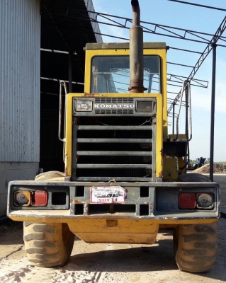 รถตัก KOMATSU WA200-1 ต่อแขนแบบตัดเชื่อม เอกสารใบซื้อขาย ฟิตเครื่องใหม่ เก็บรั่วซึมอีกนิดหน่อย