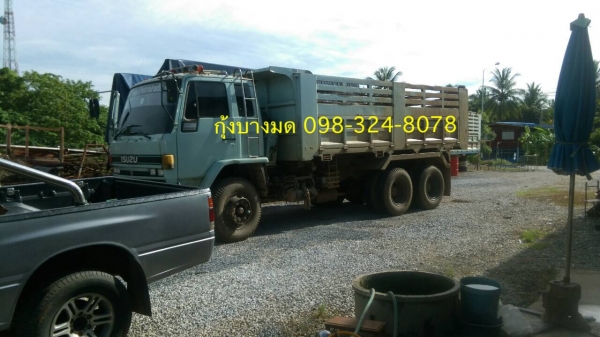 Isuzu นางฟ้า R เครื่อง 240 แรง กระบะดัมพ์ ป้ายแดงมือเดียว พร้อมใช้งาน มีสองคัน
