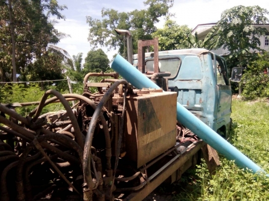 ขายด่วนรถเจาะน้ำบาดาล 2 เครื่อง ใช้งานอยู่ทุกวัน สภาพสวย