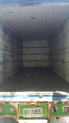 ขาย ตู้10บาน ไม่มีเสากลาง ยาว5เมตร สูง220 กว้าง 2.2 เมตร เดิมใส่รถ 6 ล้อ isuzu 130 NPR