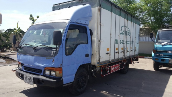 ขาย ตู้10บาน ไม่มีเสากลาง ยาว5เมตร สูง220 กว้าง 2.2 เมตร เดิมใส่รถ 6 ล้อ isuzu 130 NPR ขาย ตู้10บาน ไม่มีเสากลาง ยาว5เมตร สูง220 กว้าง 2.2 เมตร เดิมใส่รถ 6 ล้อ isuzu 130 NPR
