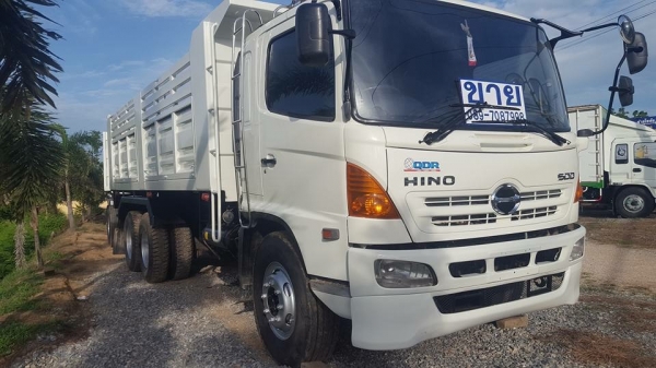 ขายคร่า.....สวยพร้อมใช้งาน Hino mega 260 แรงม้า ปี 46  พร้อมแยกขาย โทร 089-7087998,081-7855503