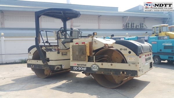 ขายรถบด Ingersollrand DD-90HF หน้าเหล็ก-หลังเหล็ก นำเข้าจากอเมริกา ไม่เคยใช้ในไทย 092-929-9942 ธีรเทพ