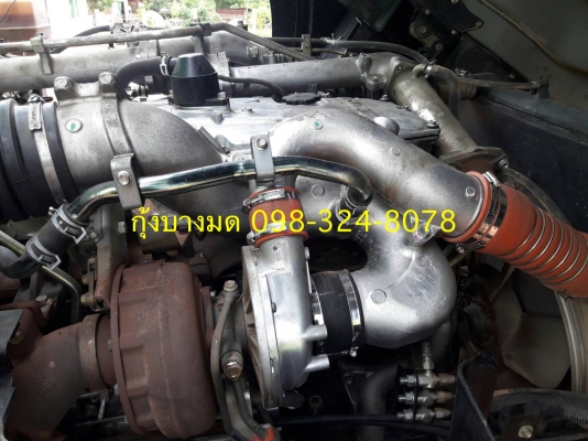 Isuzu FYH 360 ปี 56 ดัมพ์แม่ลูก 3 เพลายาว 7 เมตร ทะเบียนพร้อม