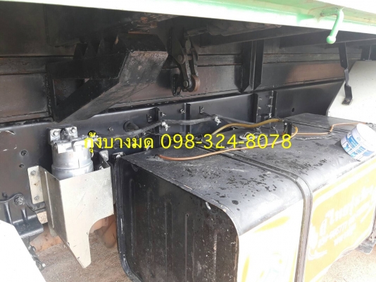 Isuzu FYH 360 ปี 56 ดัมพ์แม่ลูก 3 เพลายาว 7 เมตร ทะเบียนพร้อม