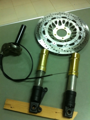 ขาย จานโต กระบอกโช้ค ประกับทด (สภาพสวย)