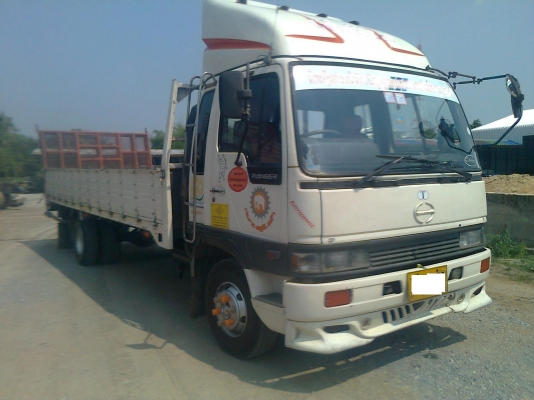 6 ล้อ เทเลอร์บรรทุกคูโบต้า HINO FD 2 H 195 แรงม้า