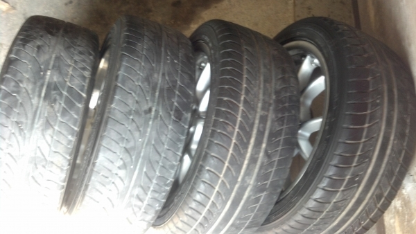 แม็ก BBS เยอรมันขอบ16 4 รู 100 พร้อมยาง 7900 แม็ก BBS เยอรมันขอบ16 4 รู 100 พร้อมยาง 7900