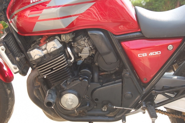 CB400 Y98 Version S สีแดงแก้ว ท่อสูตร สภาพสวยๆ