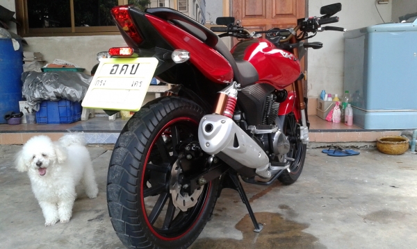 ขาย KEEWAY RKV200 สีแดง