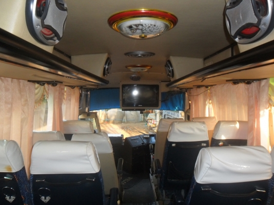 รถบัสแอร์ตัวถังnissanเครื่องhino ho7c 195แรง