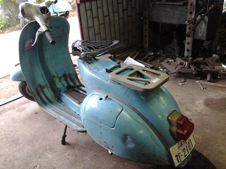 ขาย vespa 64 อินเดีย ครับราคา 29999 บาท เครื่องนิ่มมาก