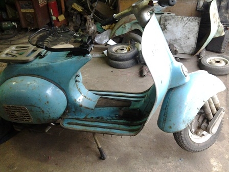 ขาย vespa 64 อินเดีย ครับราคา 29999 บาท เครื่องนิ่มมาก