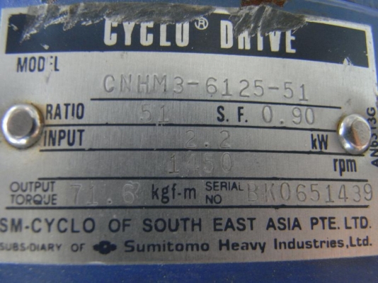 ขายมอเตอร์เกียร์ 3 HP. 1400 RPM. ชุดเกียร์ 50/1 RPM made in japan สภาพสวยพร้อมใช้งาน รับประกันคุณภาพ