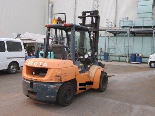 02-7FD40 # 30123 : รถโฟร์คลิฟท์ มือสอง รอนำเข้าจากญี่ปุ่น : T.กุ้ง:TOS:081-3062283