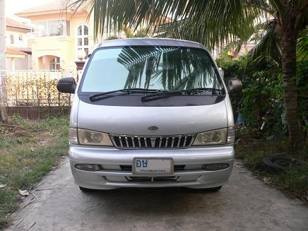 ขายรถตู้ KIA Pregio 2.7 ปี 2002 ดีเซล เกียร์ธรรมดา ภายในวีไอพี เบาะปรับหมุนเข้าหากันได้
