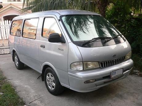 ขายรถตู้ KIA Pregio 2.7 ปี 2002 ดีเซล เกียร์ธรรมดา ภายในวีไอพี เบาะปรับหมุนเข้าหากันได้