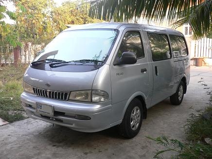 ขายรถตู้ KIA Pregio 2.7 ปี 2002 ดีเซล เกียร์ธรรมดา ภายในวีไอพี เบาะปรับหมุนเข้าหากันได้