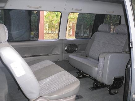 ขายรถตู้ KIA Pregio 2.7 ปี 2002 ดีเซล เกียร์ธรรมดา ภายในวีไอพี เบาะปรับหมุนเข้าหากันได้