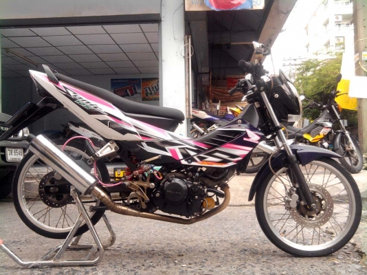 ขออนุญาติขาย Honda Sonic 125 CC. ปี 51 สตาร์ทมือ สีขาว หล่อๆ