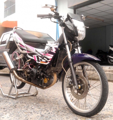 ขออนุญาติขาย Honda Sonic 125 CC. ปี 51 สตาร์ทมือ สีขาว หล่อๆ