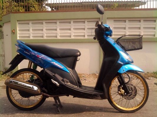 ขออนุญาติขาย YAMAHA MIO 115 cc. ลายจีน สีเงิน ล้อทอง