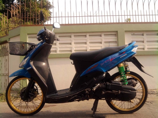 ขออนุญาติขาย YAMAHA MIO 115 cc. ลายจีน สีเงิน ล้อทอง