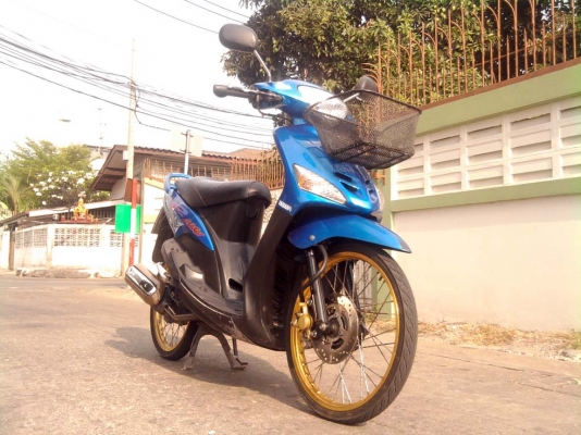 ขออนุญาติขาย YAMAHA MIO 115 cc. ลายจีน สีเงิน ล้อทอง