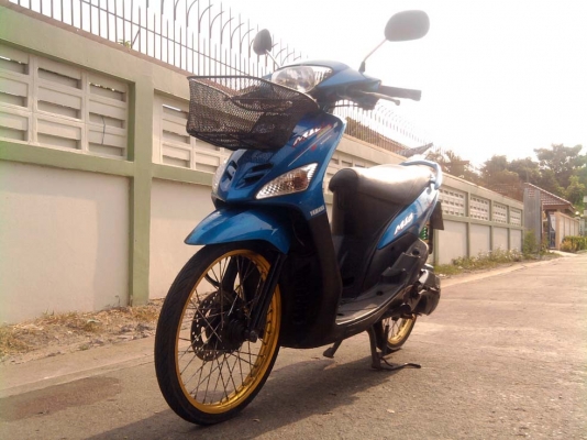ขออนุญาติขาย YAMAHA MIO 115 cc. ลายจีน สีเงิน ล้อทอง