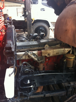 ISUZU 210 แรง พร้อมเครน 330 v-turbo  กะบะยาว 5.00 เมตร