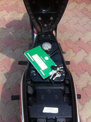 ขายHonda Sonic125ccรถบ้านขายเองรถมือเดียวไม่เคยแต่งเครื่องมาดูได้