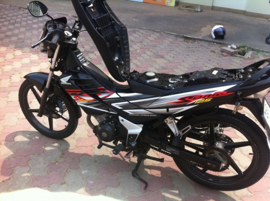 ขายHonda Sonic125ccรถบ้านขายเองรถมือเดียวไม่เคยแต่งเครื่องมาดูได้