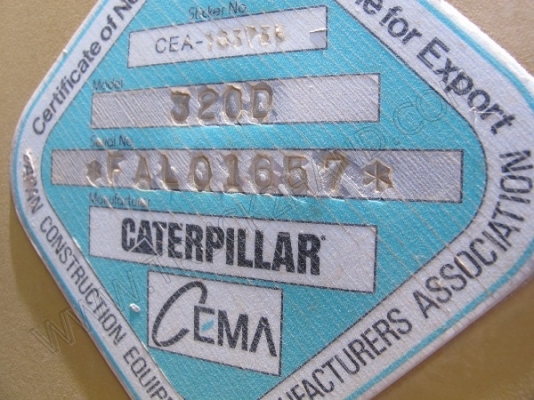 รถแบคโฮ ยี่ห้อ CAT รุ่น 320D รถแบคโฮ ยี่ห้อ CAT รุ่น 320D