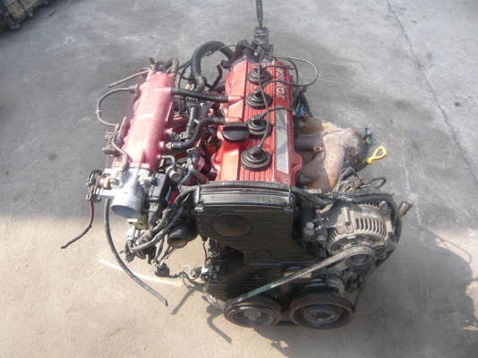 ขายเครื่องยนต์เบนซิน TOYOYA 4S เกียร์ธรรมดา 12550 บาท