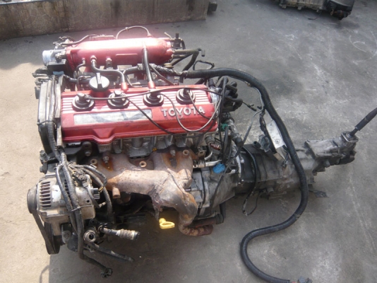 ขายเครื่องยนต์เบนซิน TOYOYA 4S เกียร์ธรรมดา 12550 บาท
