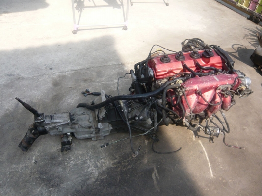 ขายเครื่องยนต์เบนซิน TOYOYA 4S เกียร์ธรรมดา 12550 บาท