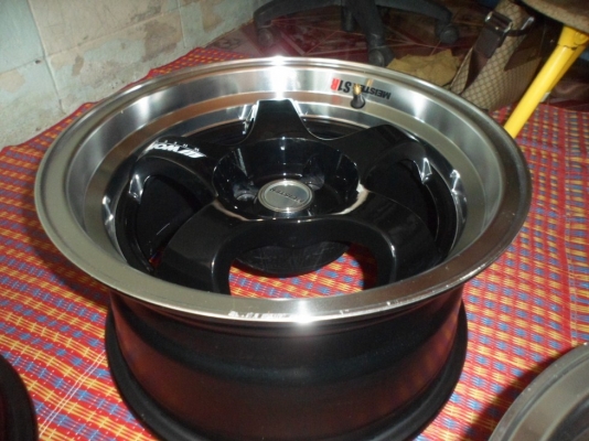 ล้อ W work 15".4x100.of25(ขอบลึก) ขาย8,900บ. +ยาง185/55/15"DUNLOP.ปี10 ดอกเยอะ (ยาง+แม็ก = 11,000บ.)