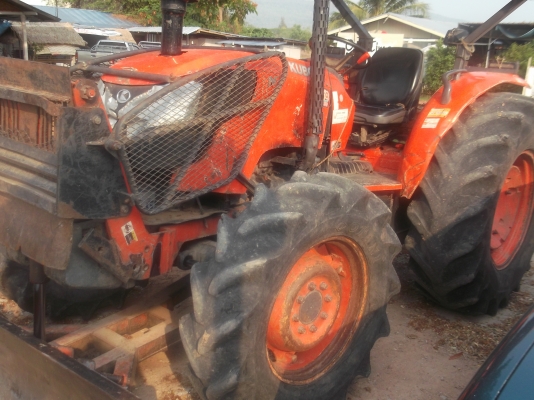 ขอบคุณพี่น้องชาวนำ้โสมอุดรจอง 10000บาทขายด่วน คูโบต้า M7040 ปี 51