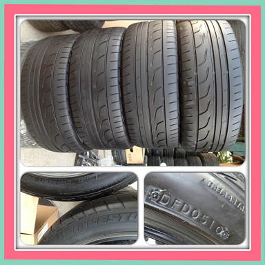 ขายยางซิ่งปี10 Brigedstone RE001 215/45/17 4 เส้น ราคาขาย 4500 บาท คุ้มมาก