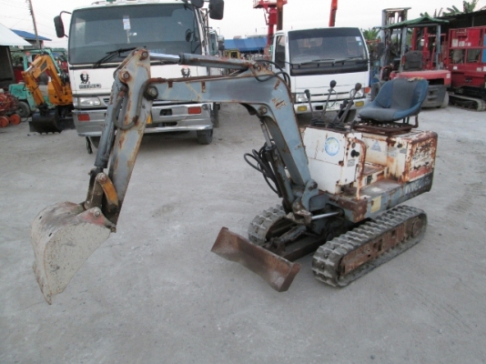 รหัส:13001116รถขุดเล็กใช้งานเหมาะสำหรับทำงานในอาคารงานขุดวางท่อพื้นที่แคบwww.nihonmono.com