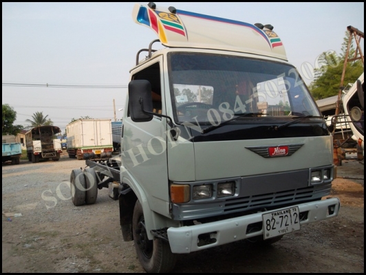 ขายด่วน รถบรรทุก 6 ล้อ HINO KM779  117 แรง (หัวคัซซีสภาพสวย) พร้อมใช้ ราคาสุดคุ้ม