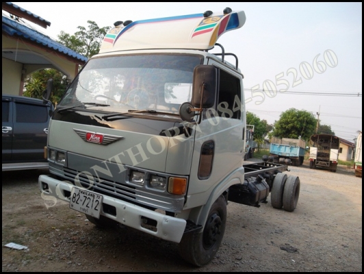 ขายด่วน รถบรรทุก 6 ล้อ HINO KM779  117 แรง (หัวคัซซีสภาพสวย) พร้อมใช้ ราคาสุดคุ้ม