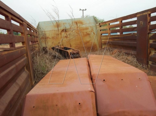 ขาย กระบะดั๊ม พร้อมกระบอกดั๊ม ( ถอดออกจาก Rock 240 )