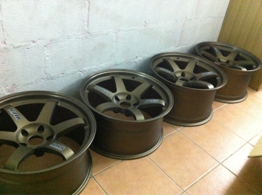 ขายล้อTE37ถูกๆ 18"f9r10(เหมือนแท้ที่สุดตอนนี้)สวยมากๆ0825671760