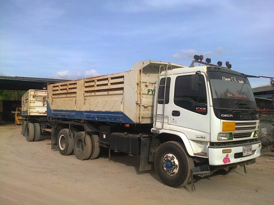 อีซุ320แรง แม่-ลูกดั้ม ยูโร2 ปี*51 แม็คโหลด รถสวย ภายในสวย รถเดิมๆ